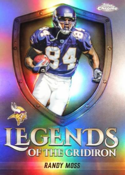 Randy Moss 2025 Topps Chrome Legends of the Gridiron Refractor