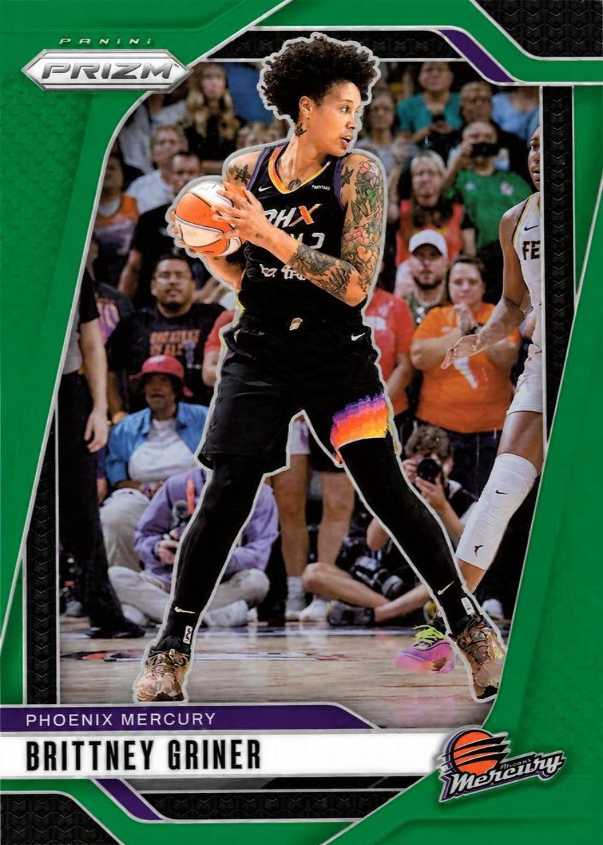 Brittney Griner 2024 Panini Prizm WNBA Green Prizm