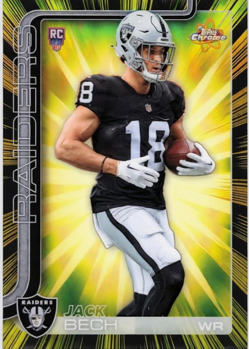 Jack Bech 2025 Topps Chrome Radiating Rookies